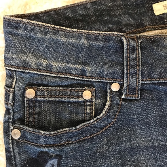 Stetson Hollywood Bootcut Low Rise Embroidered Denim Jeans - Picture 6 of 11